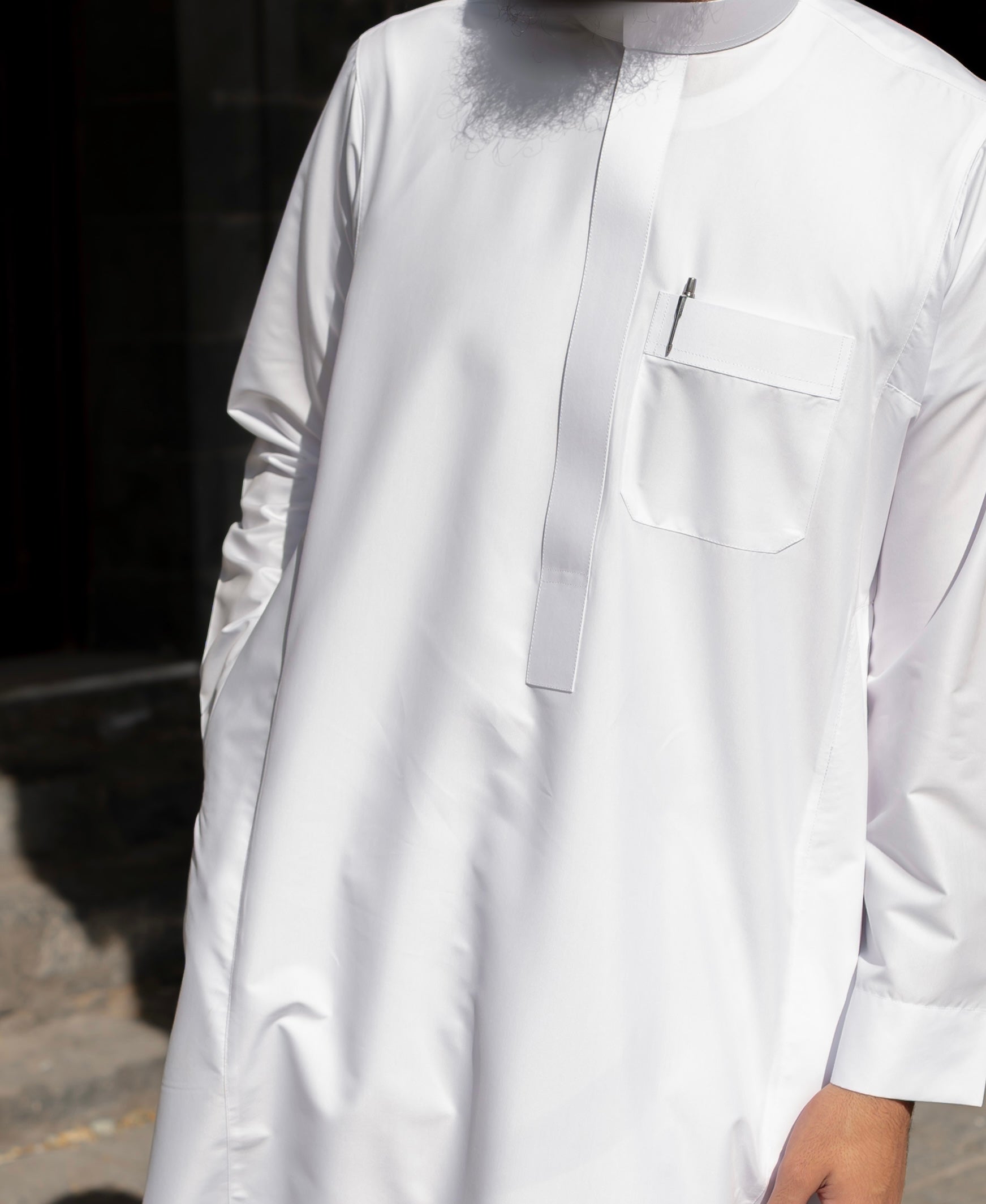 Pure White Saudi Thobe
