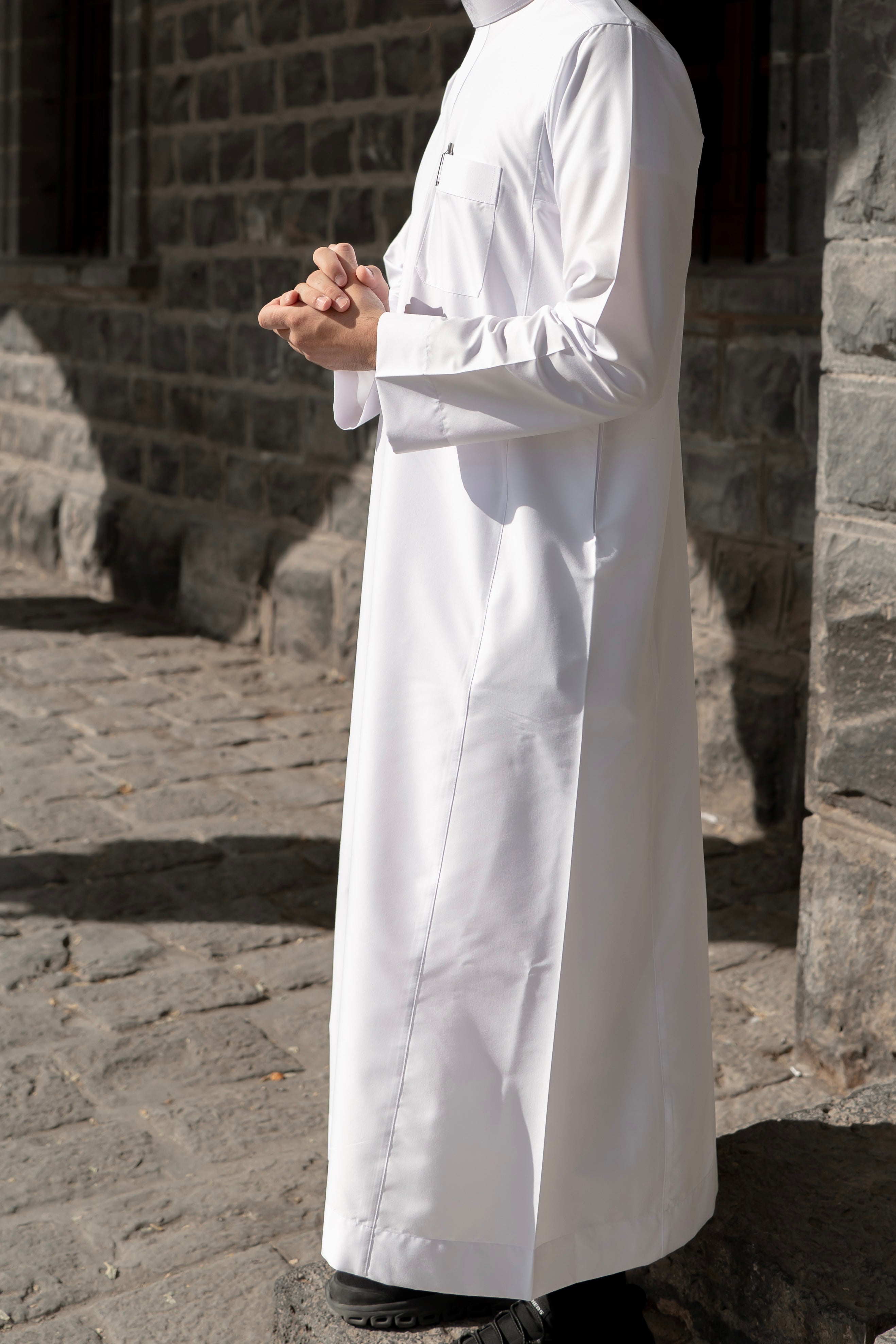 Pure White Saudi Thobe
