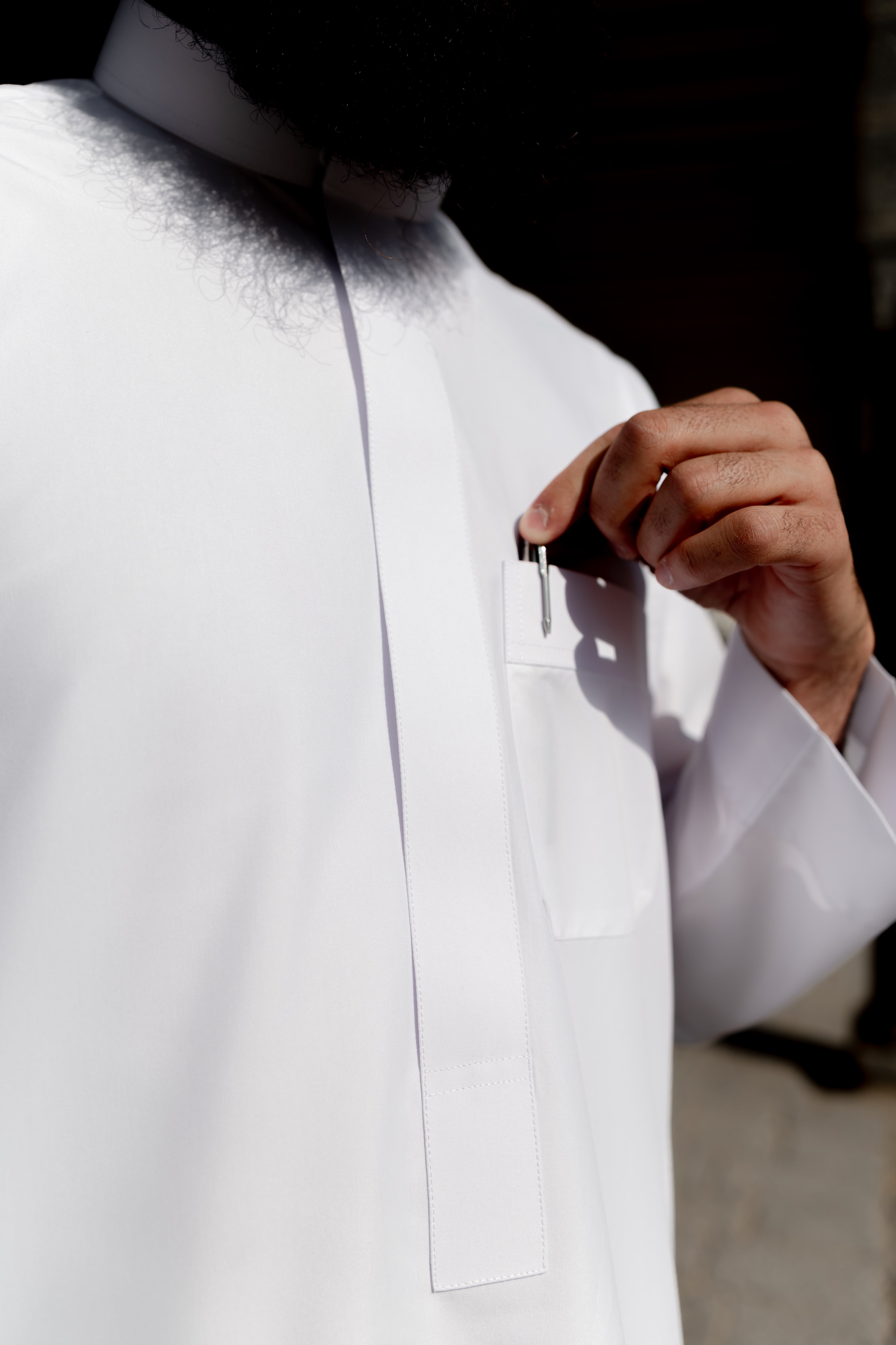Pure White Saudi Thobe