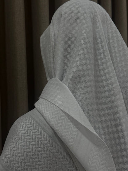 Prestige White Shmagh