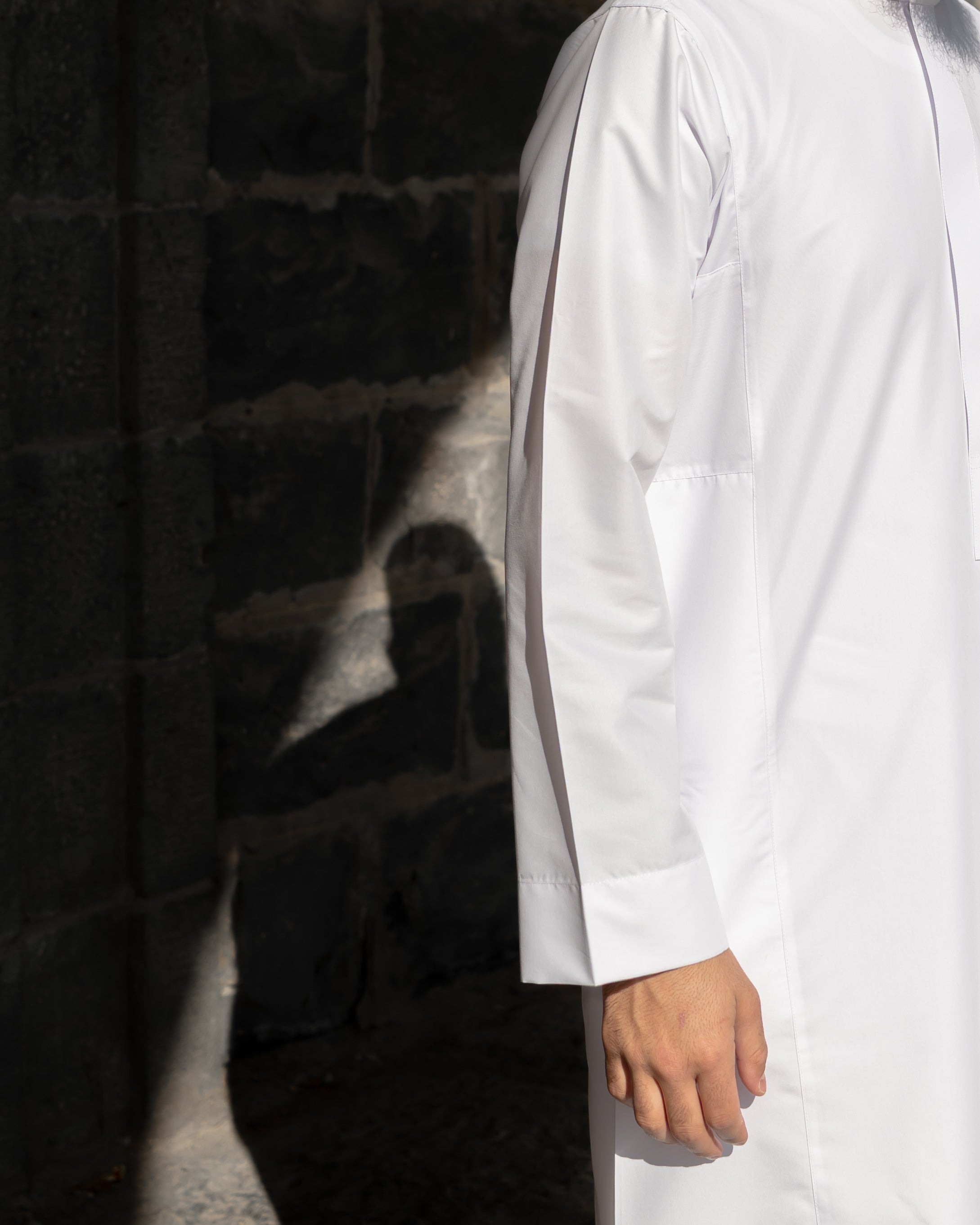 Pure White Saudi Thobe